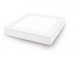 Downlight panel Cuadrado LED SUPERFICIE 18W Blanco Frío